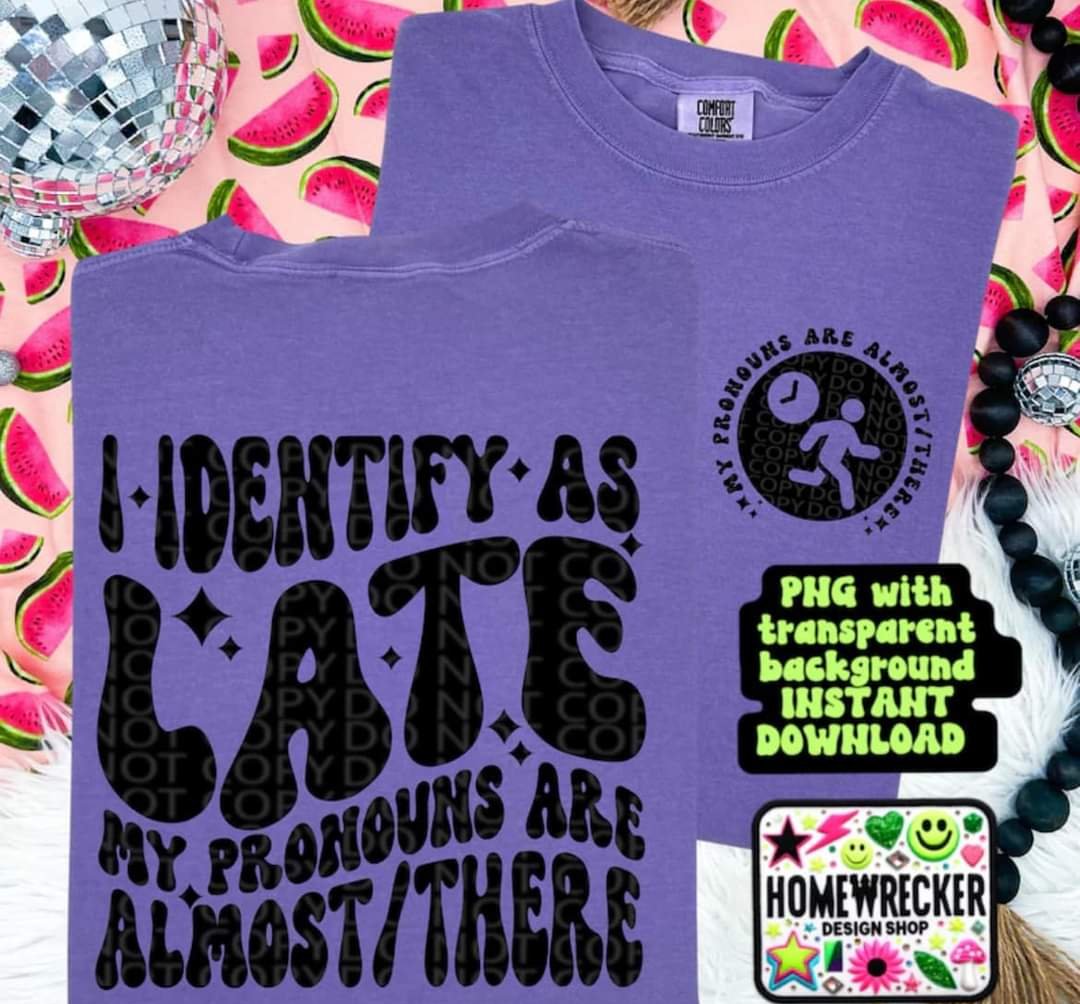 I Identify as w/pocket