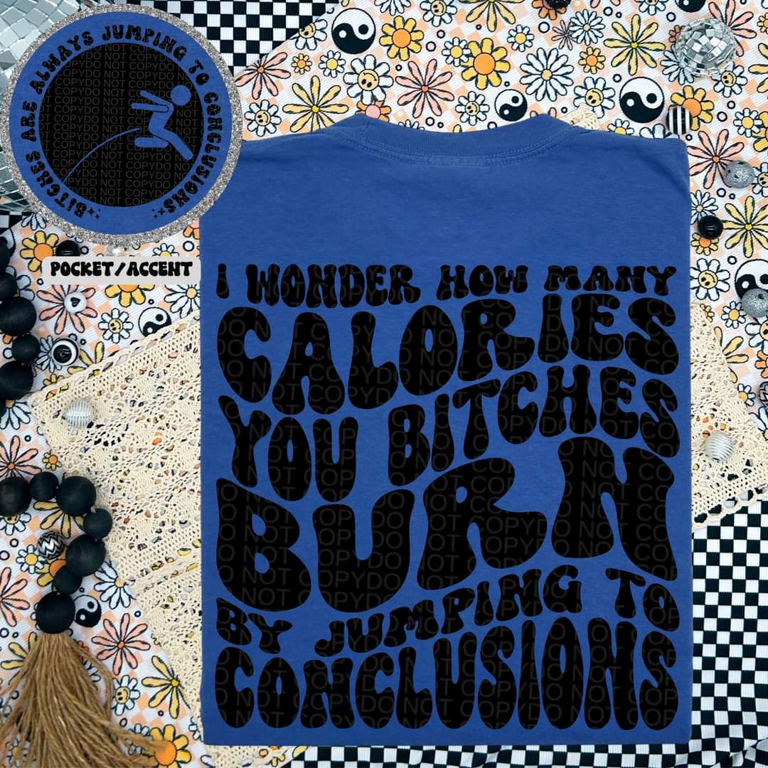 I wonder how many calories...