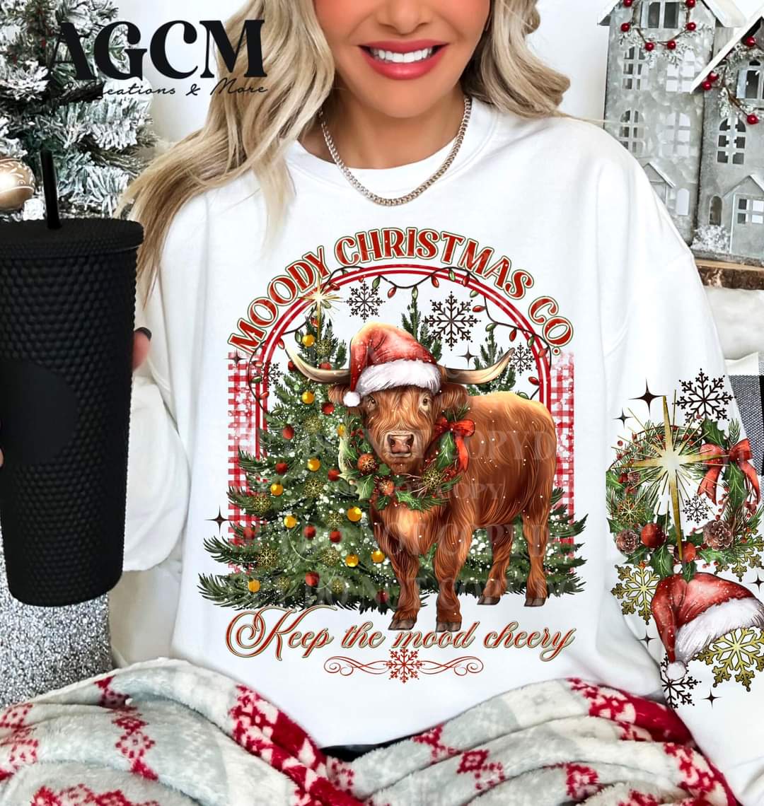 Moooody Christmas Co. w/sleeve