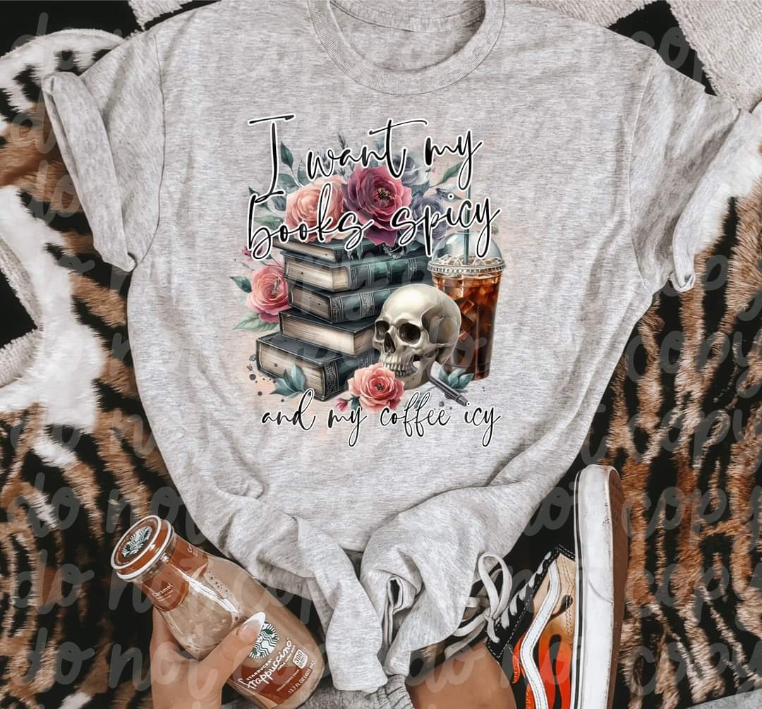 I want my books spicy