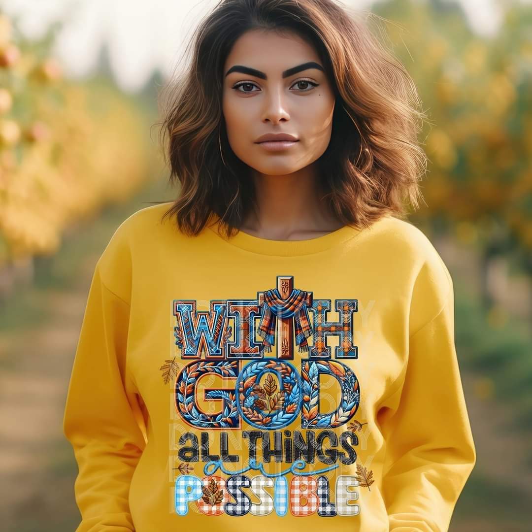 With God all things are possible