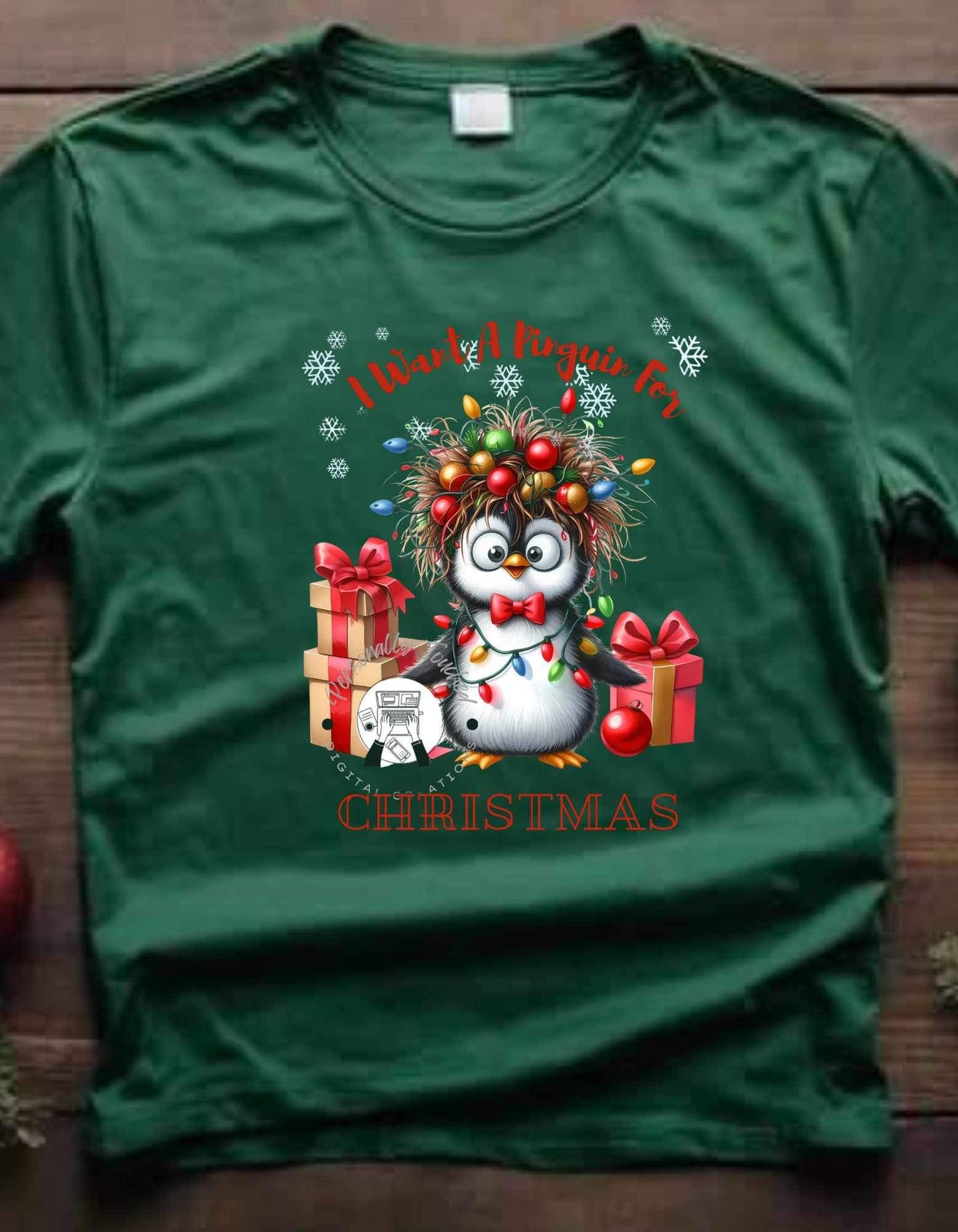 I WANT A PENGUIN FOR CHRISTMAS