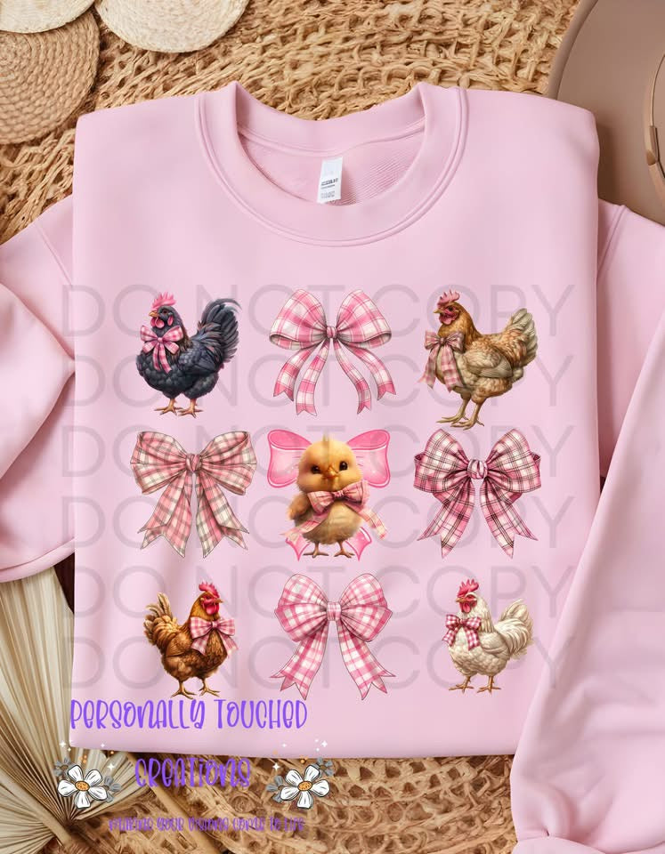 COQUETTE CHICKEN BOW