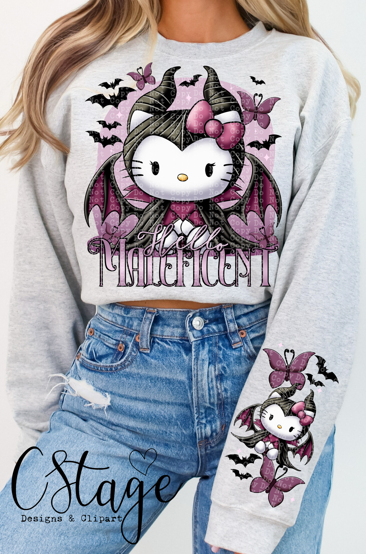 Maleficent Hello Kitty W/Sleeve