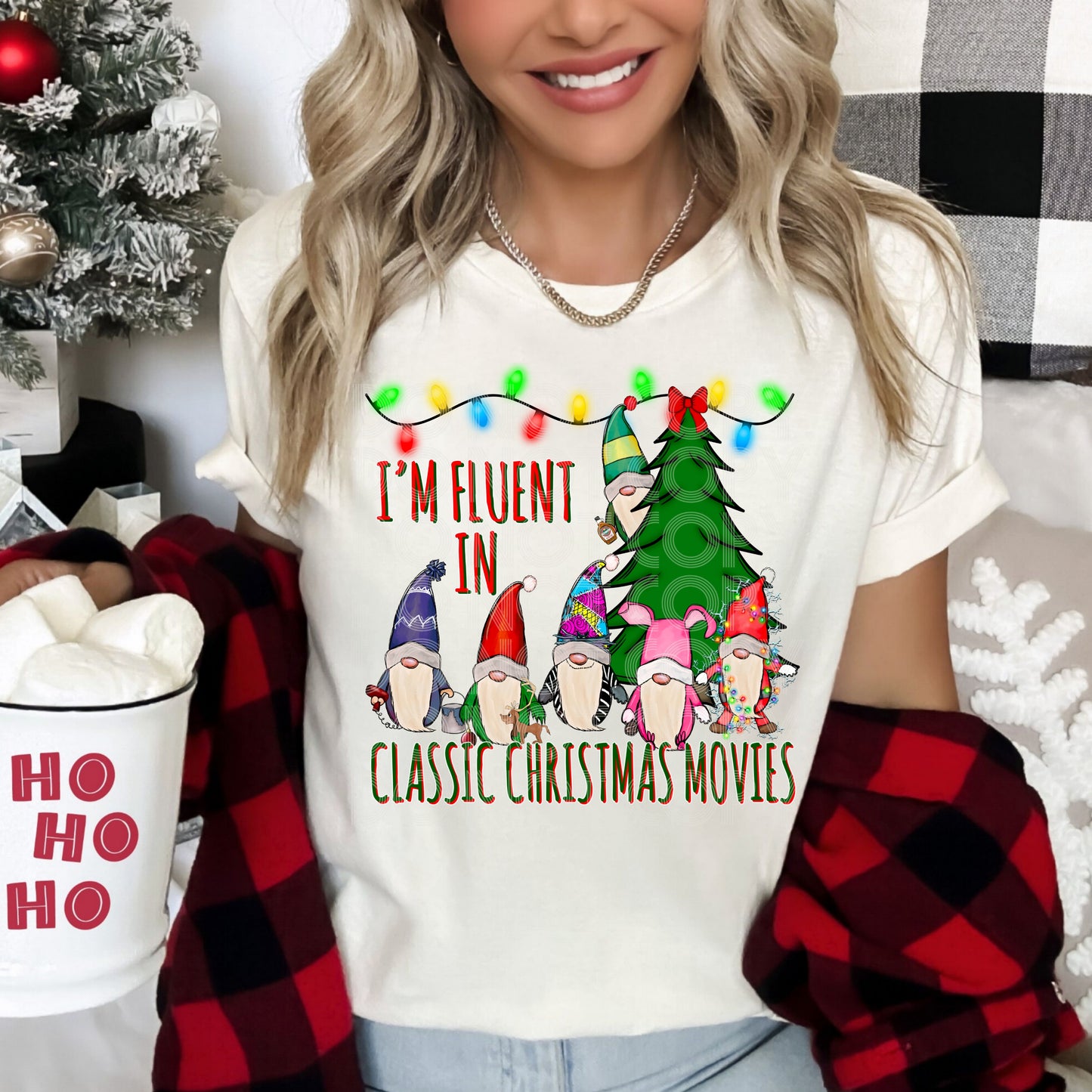 I'm fluent in classic christmas movies T-Shirt