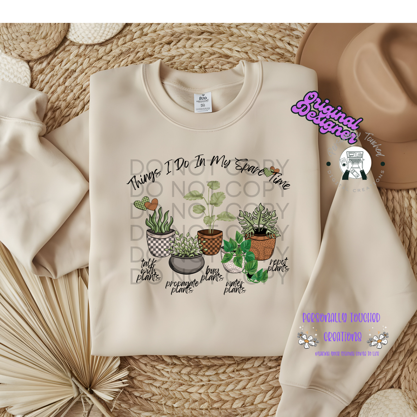 MY SPARE TIME IS FOR PLANT STUFF