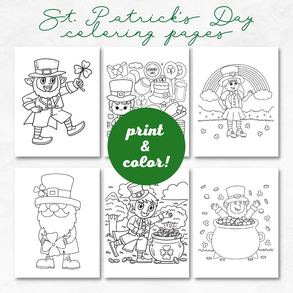 St. Patrick's Day Decorations and Games