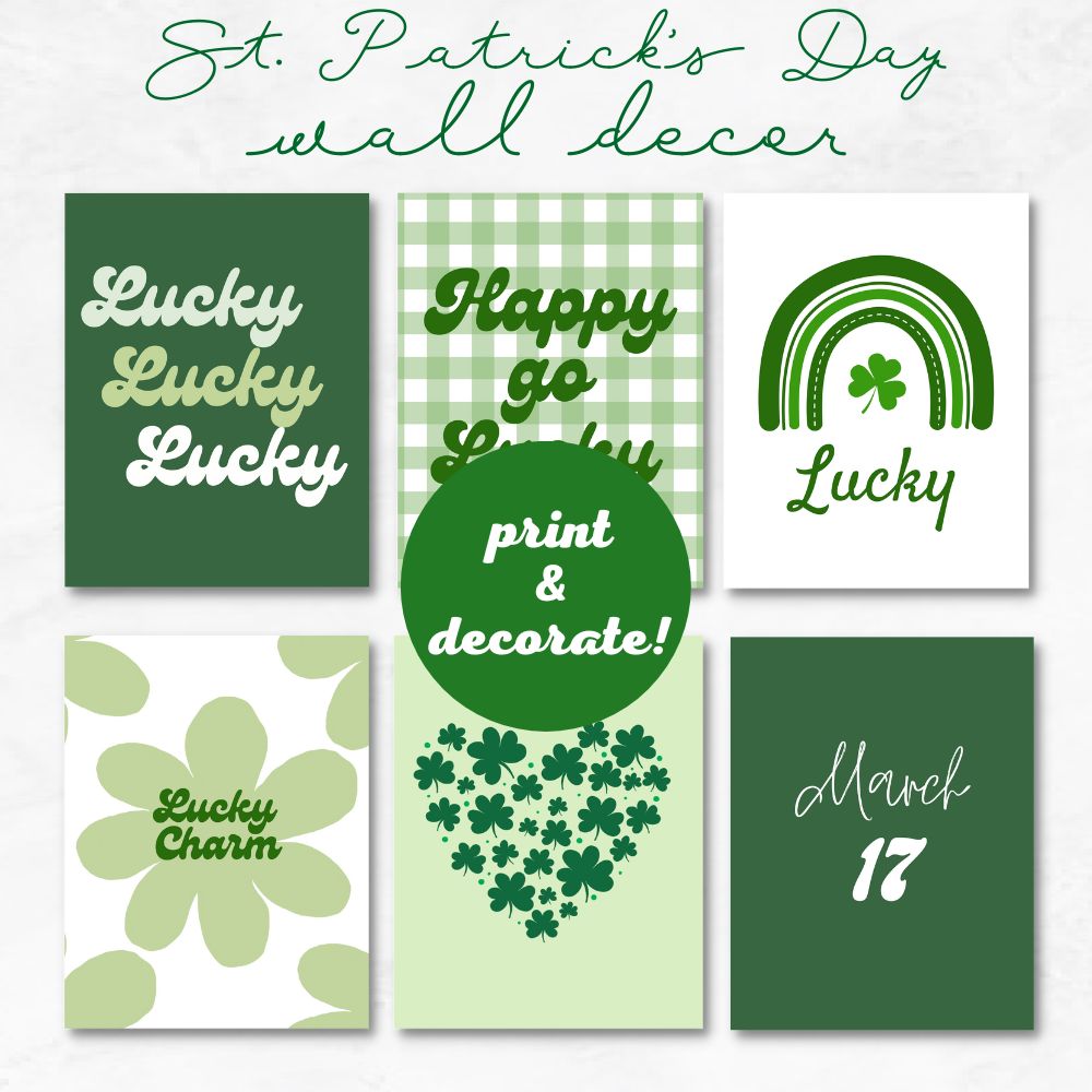 St. Patrick's Day Decorations and Games