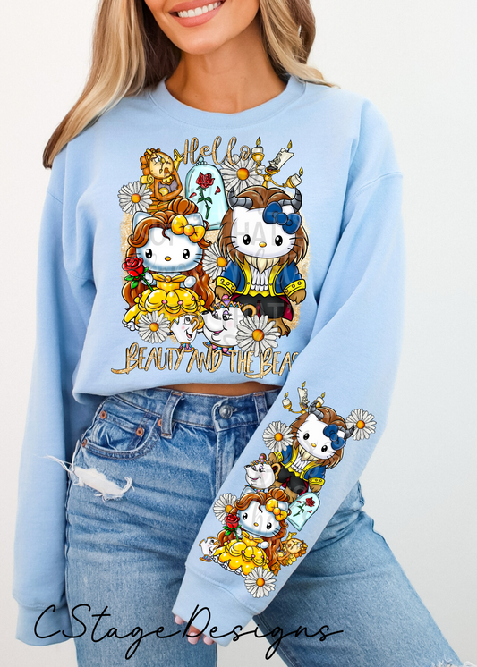 Beauty & The Beast Hello Kitty W/Sleeve