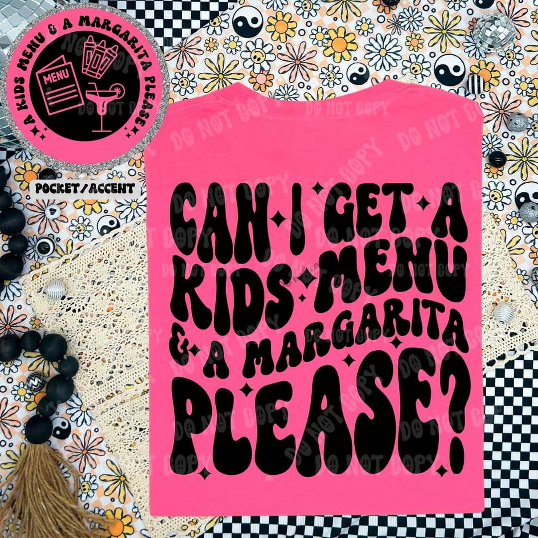 Can i get a kids menu