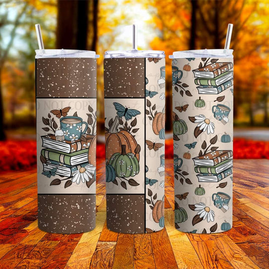 Pumpkins and Books 20oz Tumbler