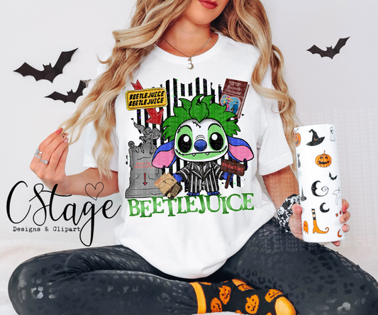 Beetlejuice Stitch T-shirt