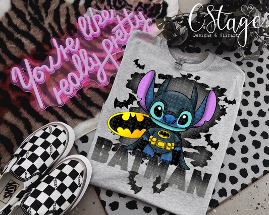 Batman Stitch T-Shirt