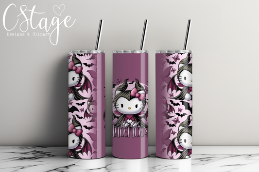 Maleficent Hello Kitty 20oz Tumbler